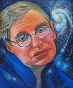 Aesthetic Stephen Hawking paint by numbers
