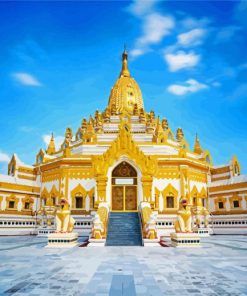 Swe Taw Myat Pagoda paint by numbers