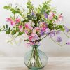 Sweetpea Bouquet In Vase paint by numbers
