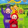Happy Teletubbies Characters paint by numbers
