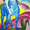 The Blue Horse paint by numbers