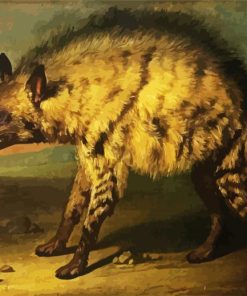The Hyena Animal paint by numbers