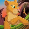 Beautiful Lioness Nala paint by numbers
