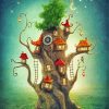 The Magical Tree House paint by numbers