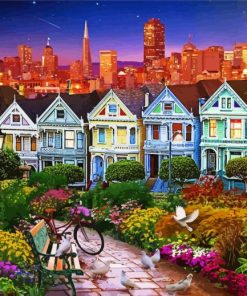 The Painted Ladies paint by numbers