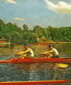 The Rowers Art paint by numbers