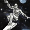 The Silver Surfer Art paint by numbers