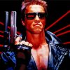 The Terminator Arnold Schwarzenegger paint by numbers