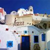 Thira City Buildings paint by numbers