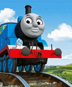 Thomas Train Railway paint by numbers