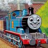 Thomas The Tank Engine paint by nuumbers