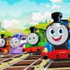 Percy Thomas And Friends paint by numbers