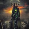 Thor Ragnarok Hela paint by numbers