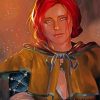 Triss Merigold Character paint by numbers