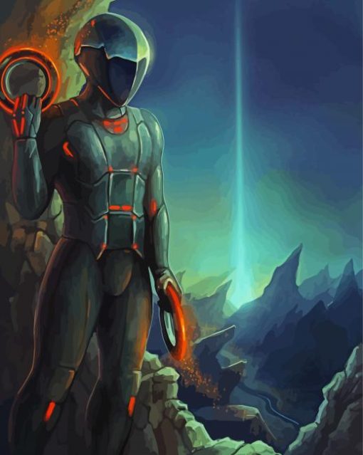 Tron Rinzler paint by numbers