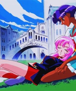 Utena Tenjô And Anthy paint by numbers