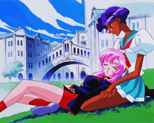 Utena Tenjô And Anthy paint by numbers