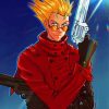 Vash The Stampede Character paint by numbers