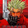 Vash The Stampede Poster paint by numbers