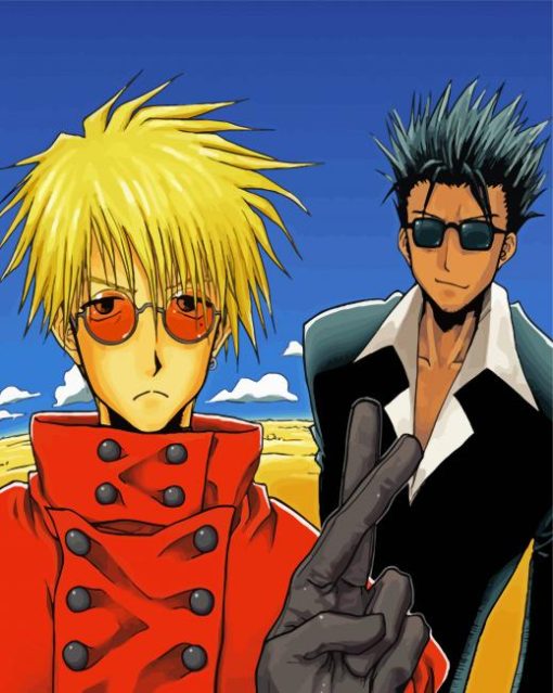 Vash The Stampede And Nicholas Piant by numbers