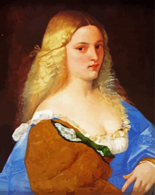 Portrait Of Violante paint by numbers