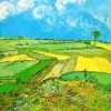 Wheat Fields Art paint by numbers