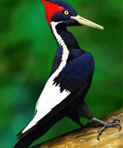 Aesthetic Woodpeckers Bird paint by numbers