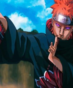 Yahiko Pain Character Art paint by numbers