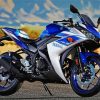 Yamaha R3 Motorcycle paint byb numbers