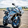 Yamaha R6 Motorcycle paint by numbers