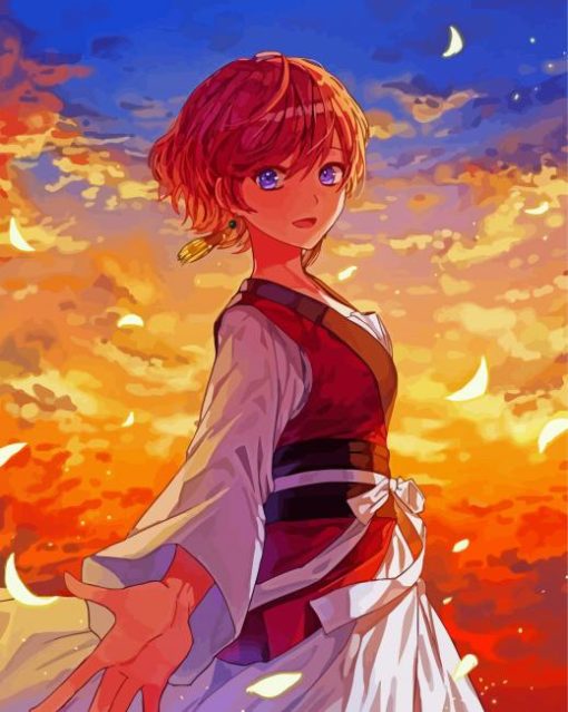 Princess Yona paint by numbers