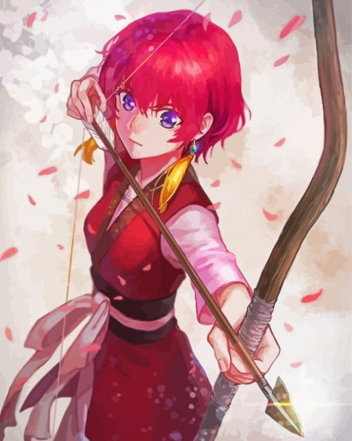 Yona With A Bow paint by numbers