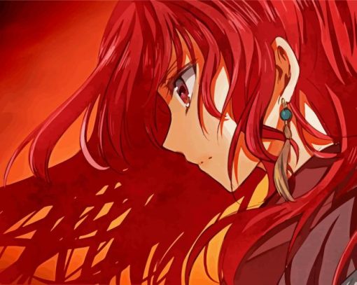 Yona Side Profile paint by numbers