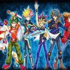 Yu Gi Oh Characters paint by numbers