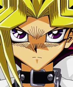 Yugi Mutou Character paint by numbers