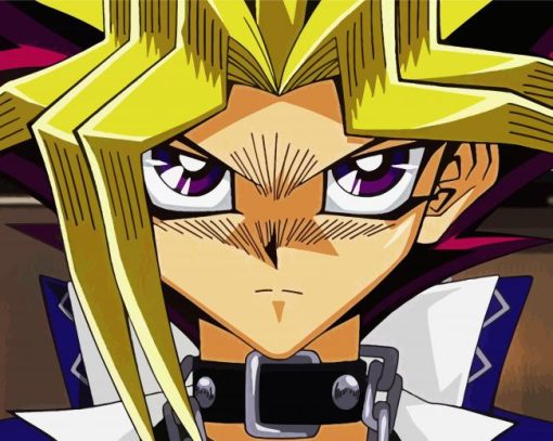 Yugi Mutou Character paint by numbers