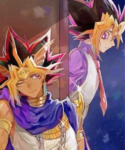 Yugi Muto Illustration paint by numbers