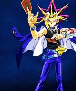 Aesthetic Yugi Mutou paint by numbers