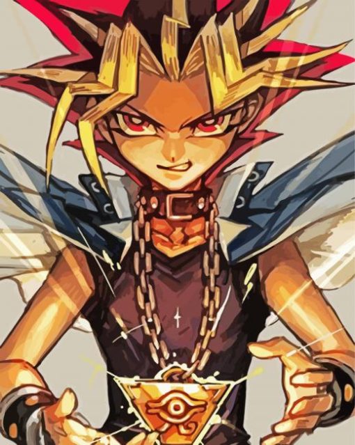 Yugi Muto Anime paint by numbers