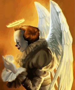 Angel Pennywise paint by numbers