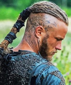 Aesthetic Ragnar Lothbrok paint by numbers