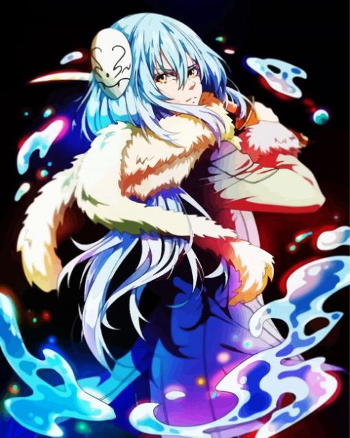 Adorable Rimuru Tempest paint by numbers