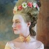 Beautiful Rococo Lady paint by numbers