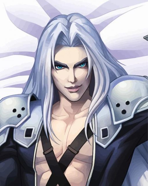 Sephiroth Character paint by numbers