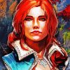Triss Merigold Art paint by numbers
