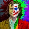 Splatter Joker Art paint by numbers