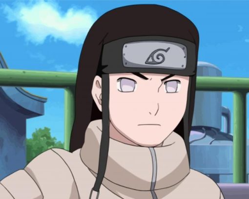 Neji Hyuga Character paint by numbers