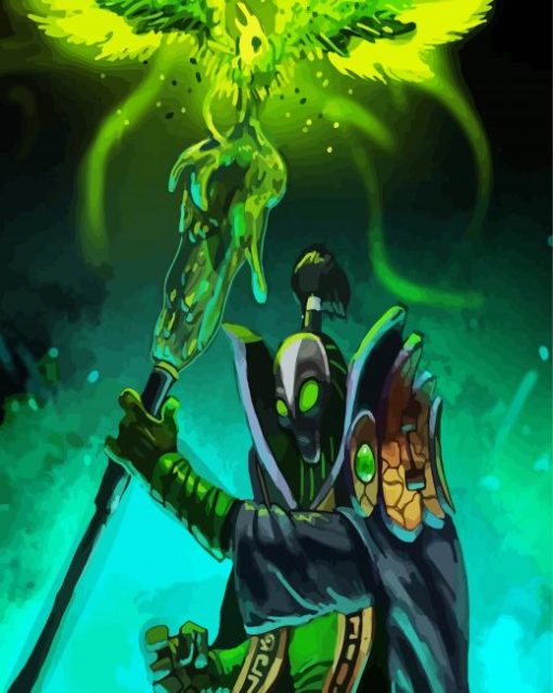 Rubick Character paint by numbers