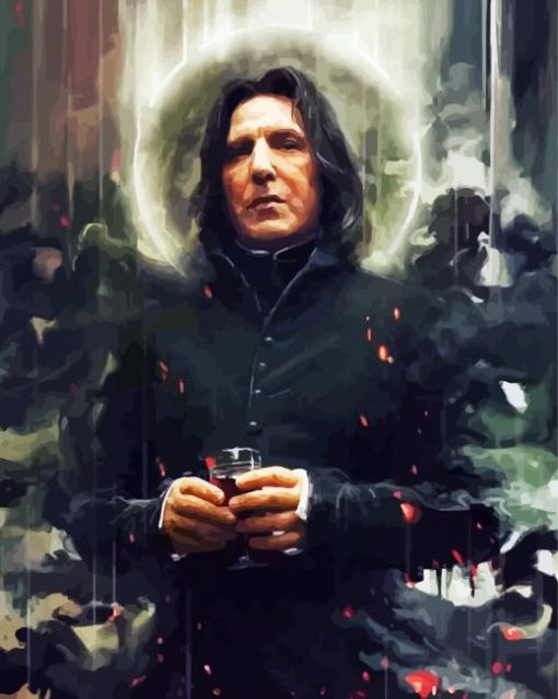 Professor Severus Character paint by numbers