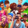 The Sims Video Game paint by numbers